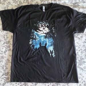 NWOT Totoro (Anime) Graphic T-Shirt - Size XL (Black)